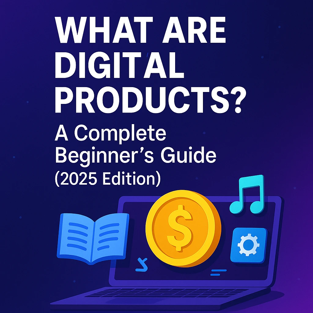 What Are Digital Products? A Complete Beginner’s Guide (2025 Edition)